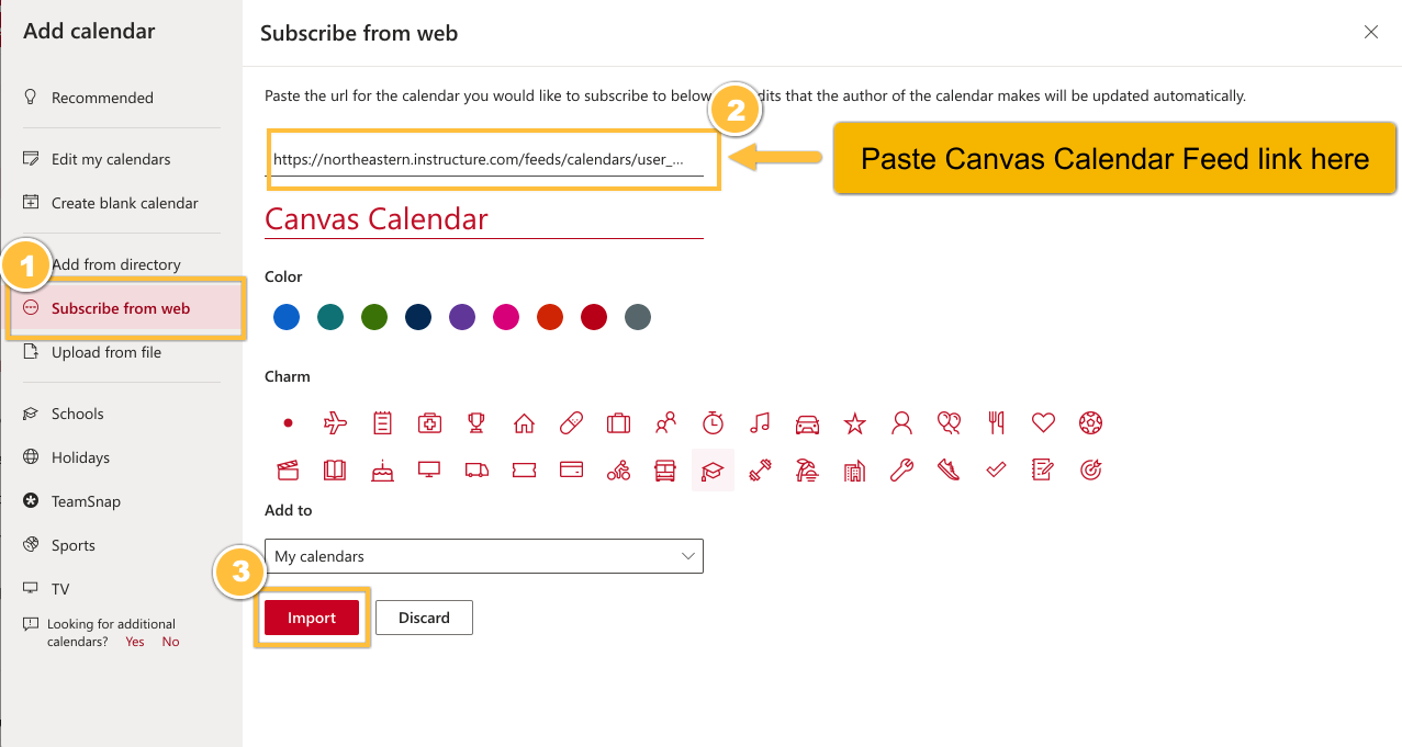How Do I Sync Canvas Calendar To Outlook? - Northeastern Student Portal  (Sfs)