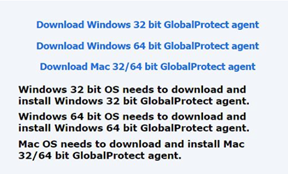 download mac 32 64 bit globalprotect agent